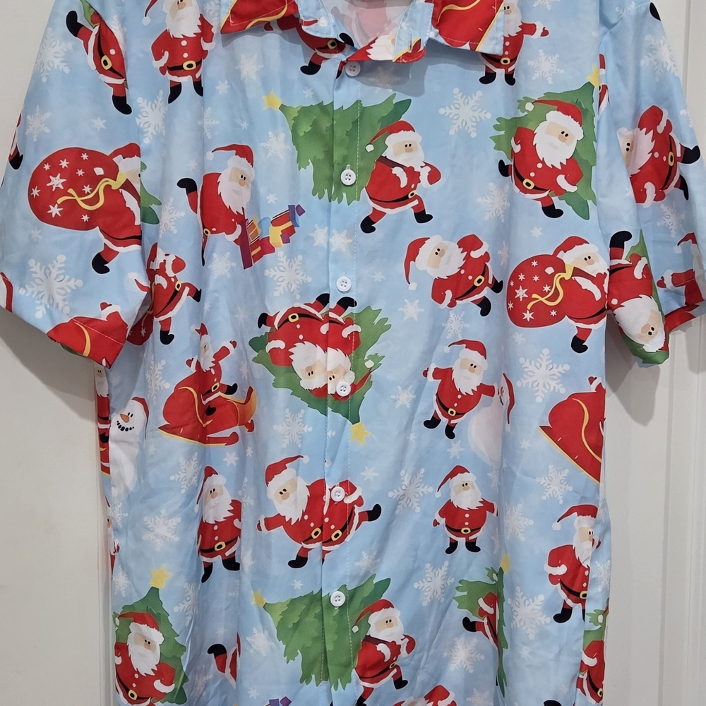 Festive Santa Kids Pajamas